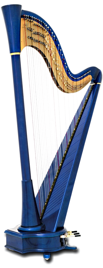 Prototype de harpe électronique (MIDI & OSC) développé par Camac